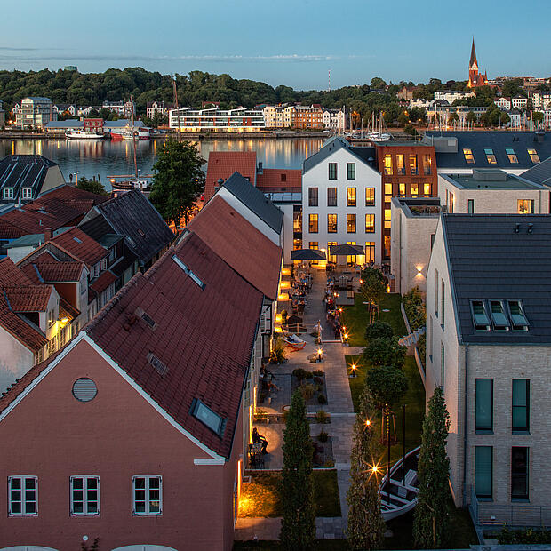 Hotelbau Bauobjekt Flensburg Hotel Hafen Flensburg Hof